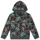 Boys Grey Disney Zip Up Top, 1, hi-res