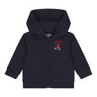 Baby Boys Navy Blue Teddy Bear Tracksuit (3 Piece), 2, hi-res