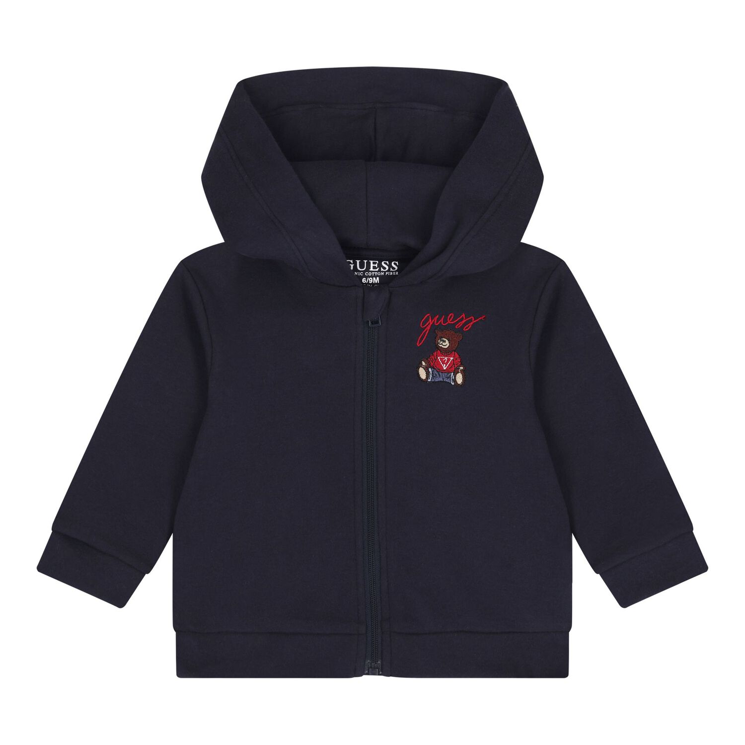 Baby Boys Navy Blue Teddy Bear Tracksuit (3 Piece), 2, hi-res image number null