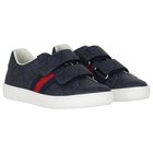 Navy Blue Ace GG Supreme Trainers, 1, hi-res