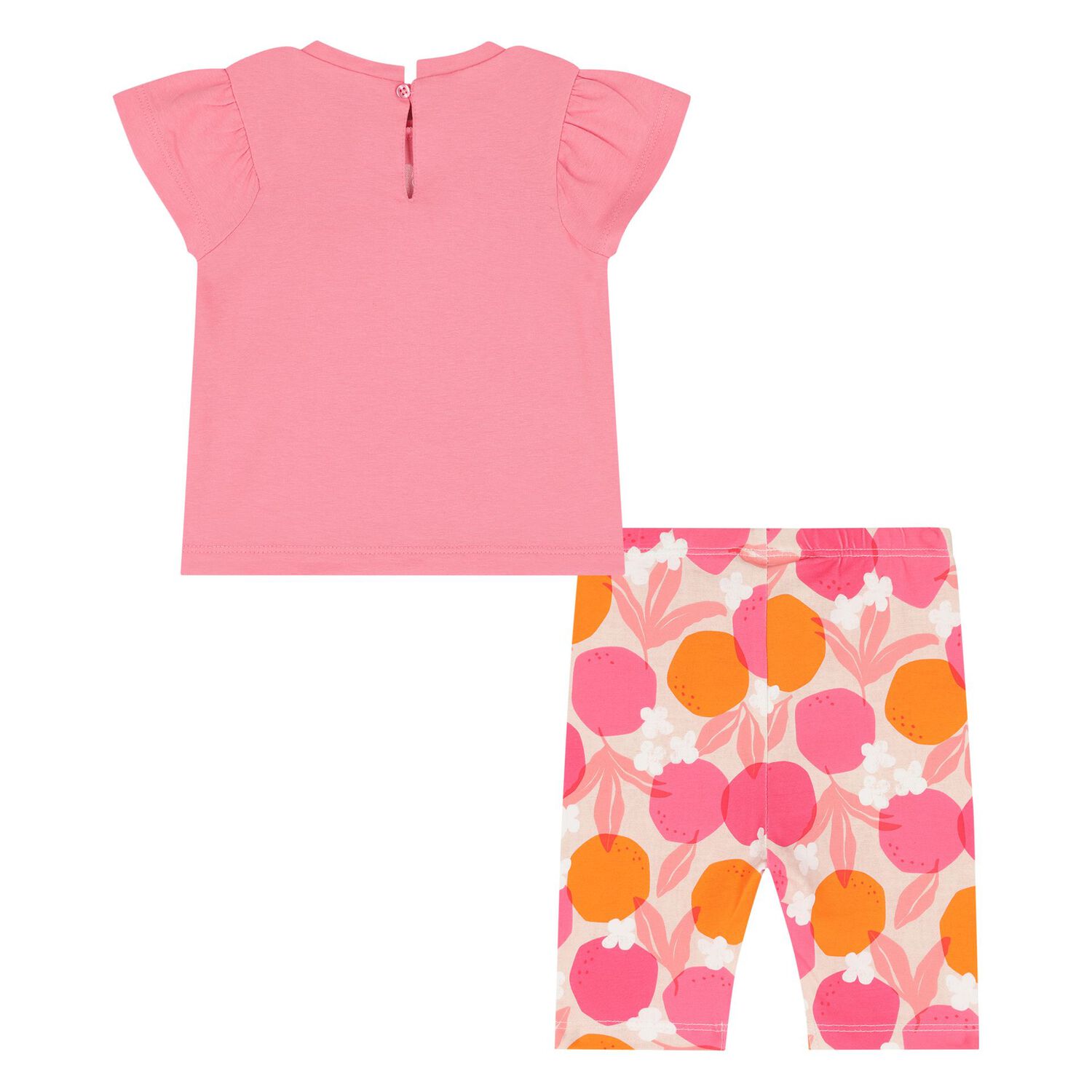Younger Girls Pink Leggings Set, 1, hi-res