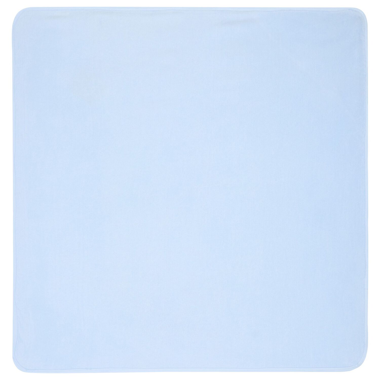 Baby Boys Blue Rabbit Hooded Towel, 2, hi-res