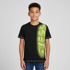 Boys Black Logo T-Shirt, 2, hi-res