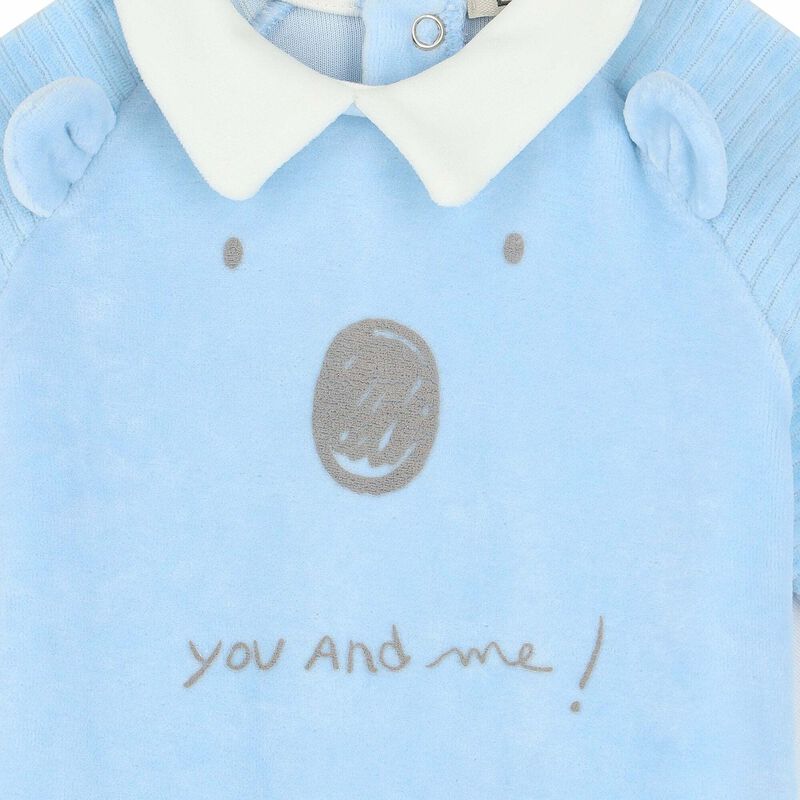 Baby Boys Blue Babygrow, 1, hi-res image number null
