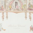 Baby Girls Ivory & Pink Doll House Swaddle Blanket, 1, hi-res