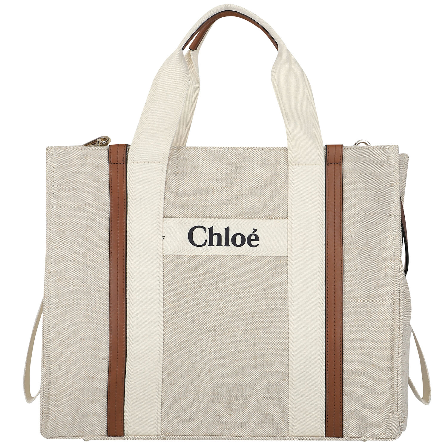  حقيبة بالشعار باللون البيج للأطفال, 1, hi-res image number null