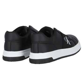 Black Logo Trainers