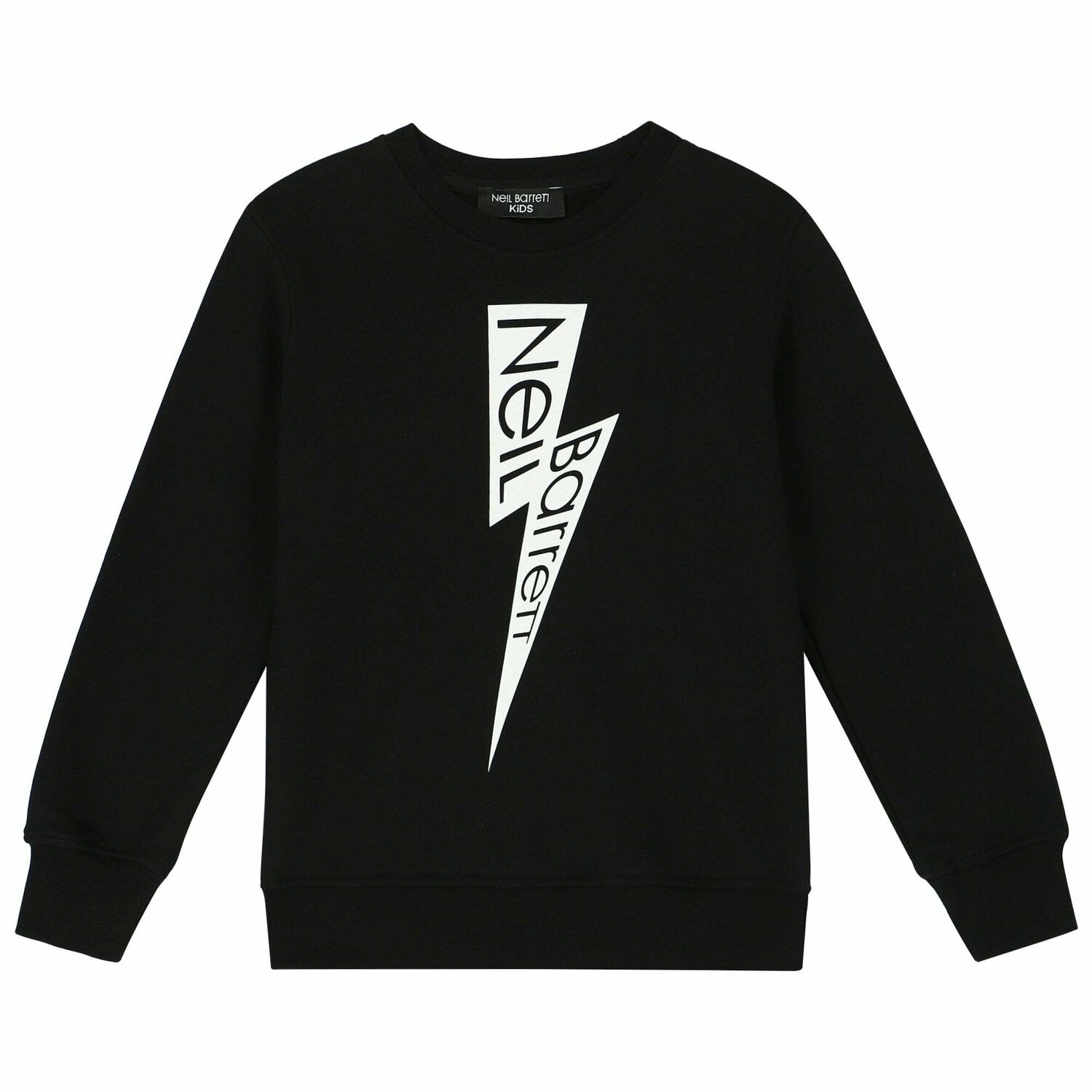 Boys Black Printed Sweatshirt, 1, hi-res image number null