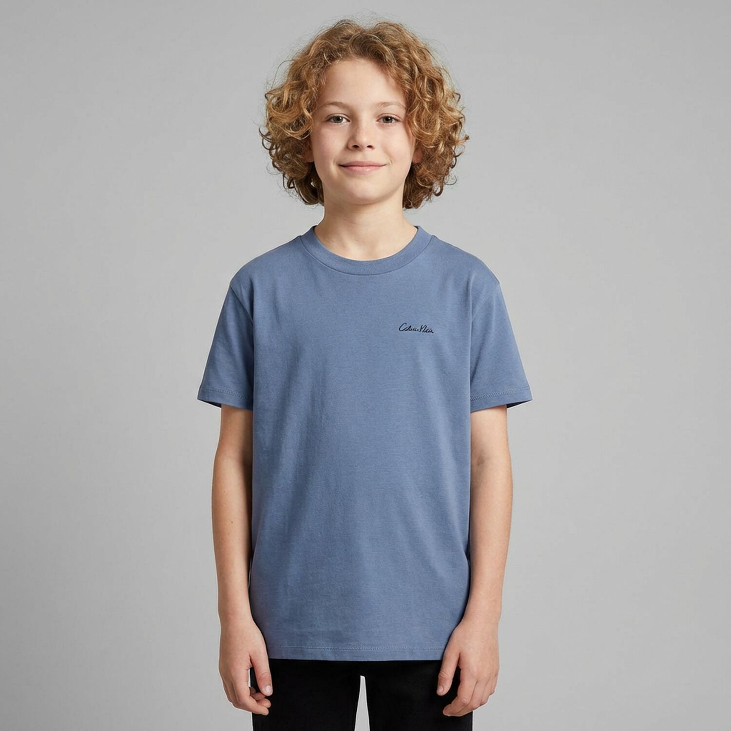 Boys Blue Logo T-Shirt, 2, hi-res