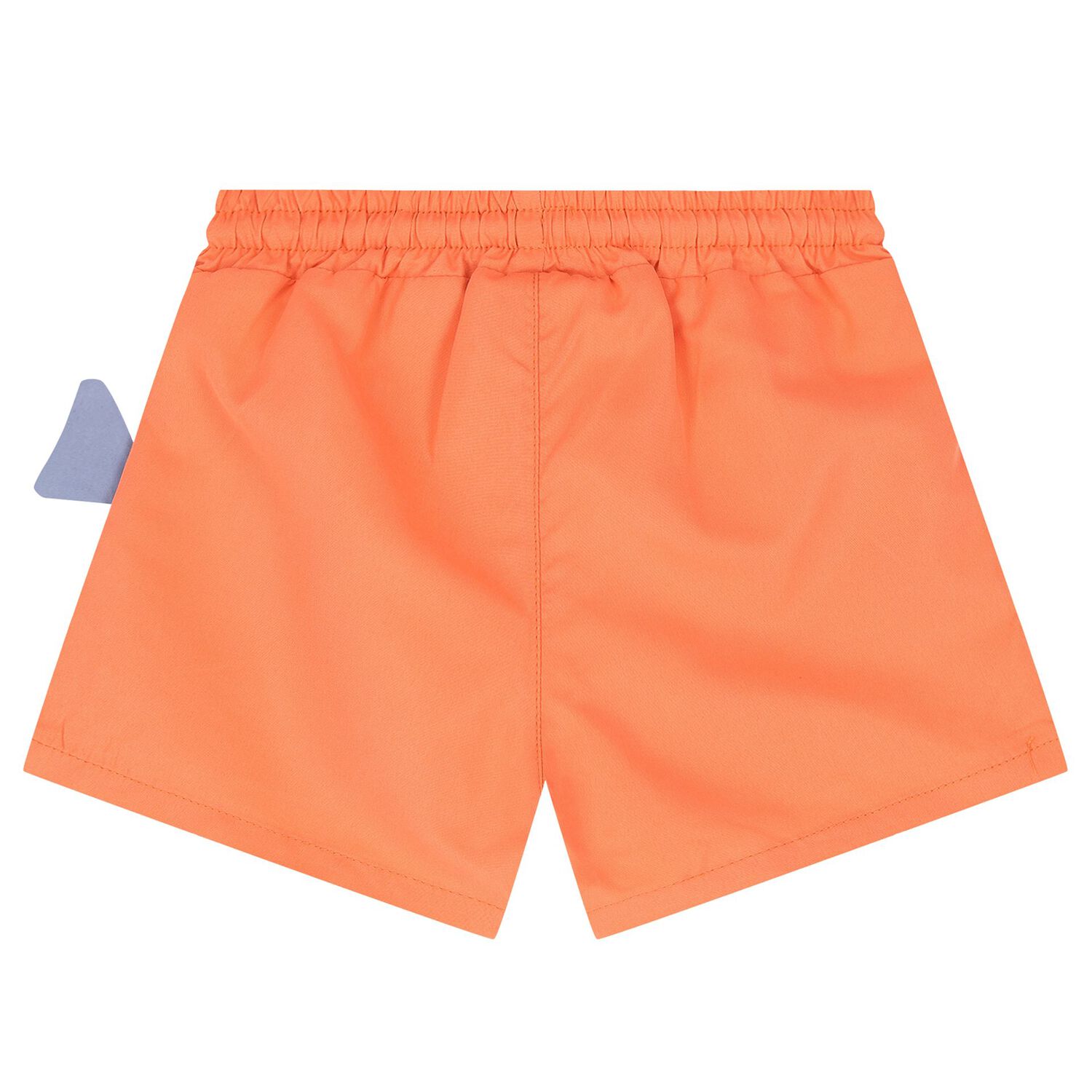 Younger Boys Orange Shark Swim Shorts Set, 3, hi-res