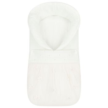 مدس تول بنات باللون العاجي و الوردي 