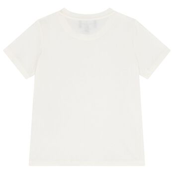 Boys Ivory Logo T-Shirt