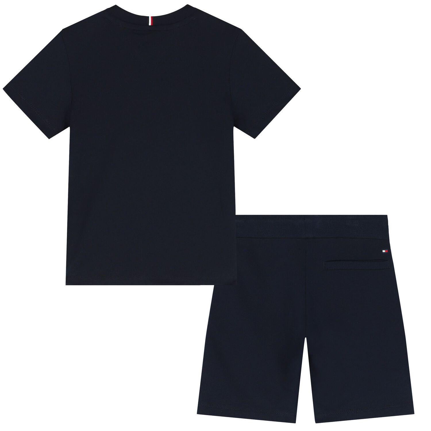 Boys Navy Blue Logo Shorts Set, 2, hi-res image number null
