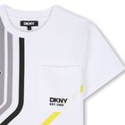 Boys White Logo T-Shirt, 1, hi-res