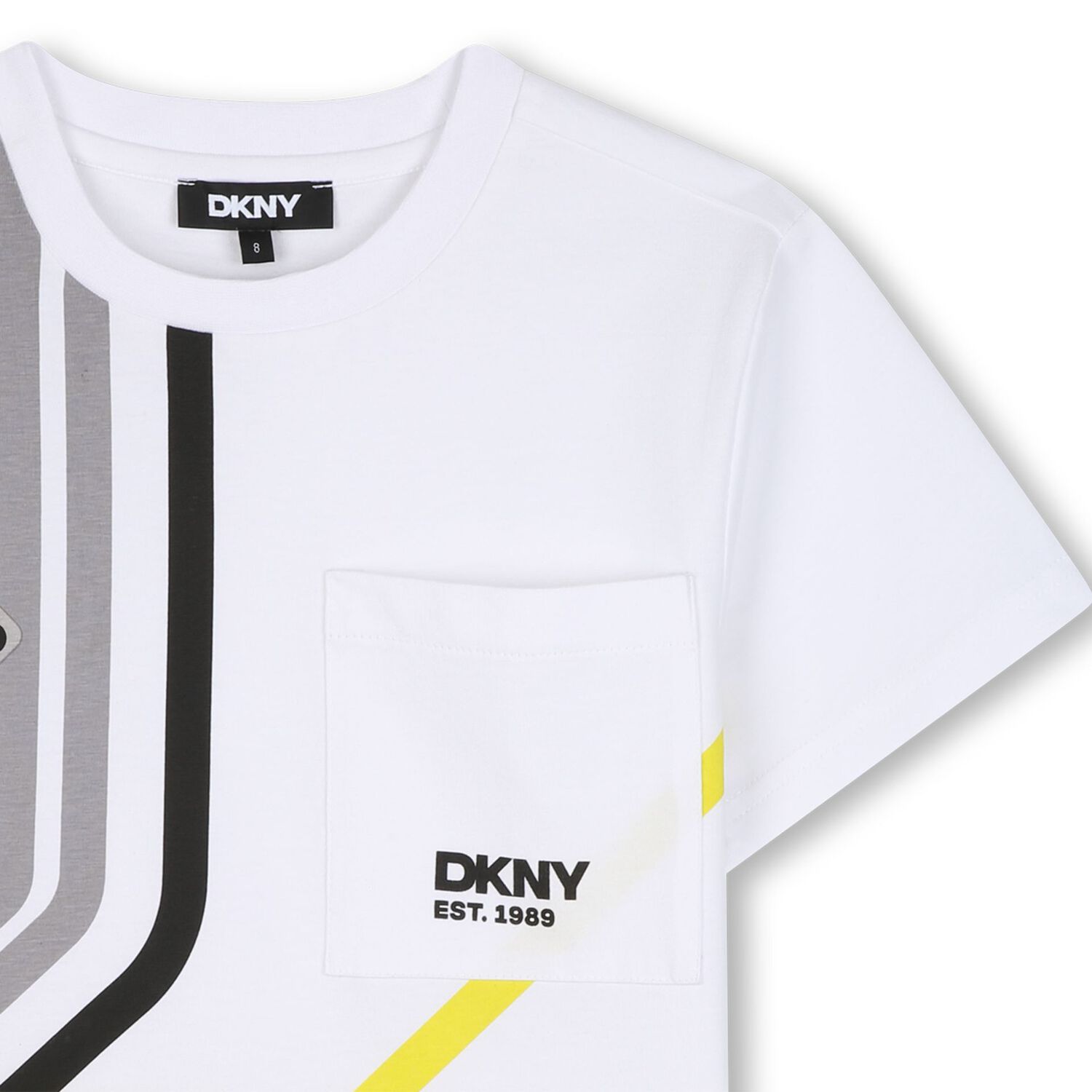 Boys White Logo T-Shirt, 1, hi-res