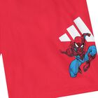 Boys Red Marvel Swim Shorts, 1, hi-res