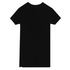 فستان بالشعار باللون الأسود, 1, hi-res