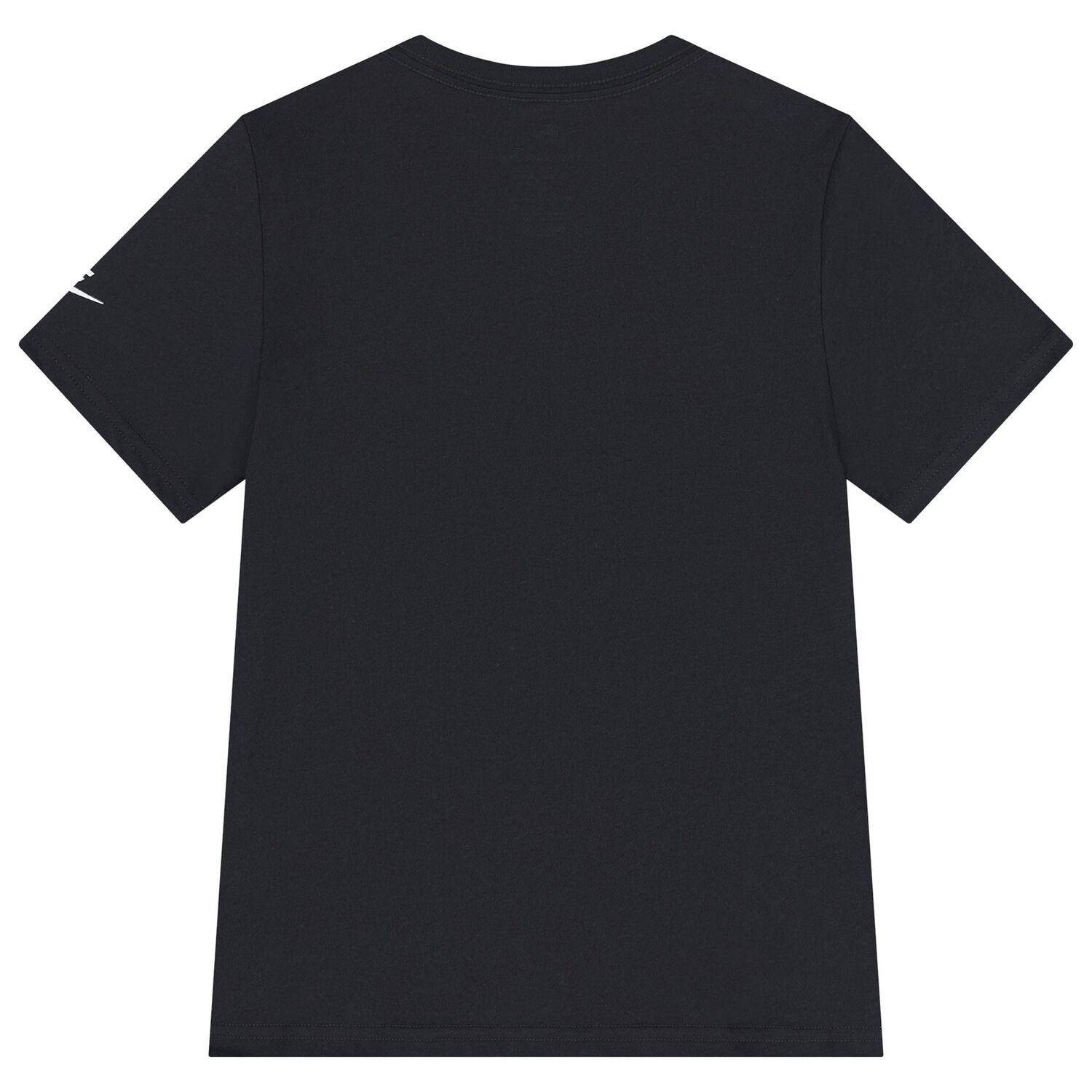 Boys Black Logo T-Shirt, 1, hi-res