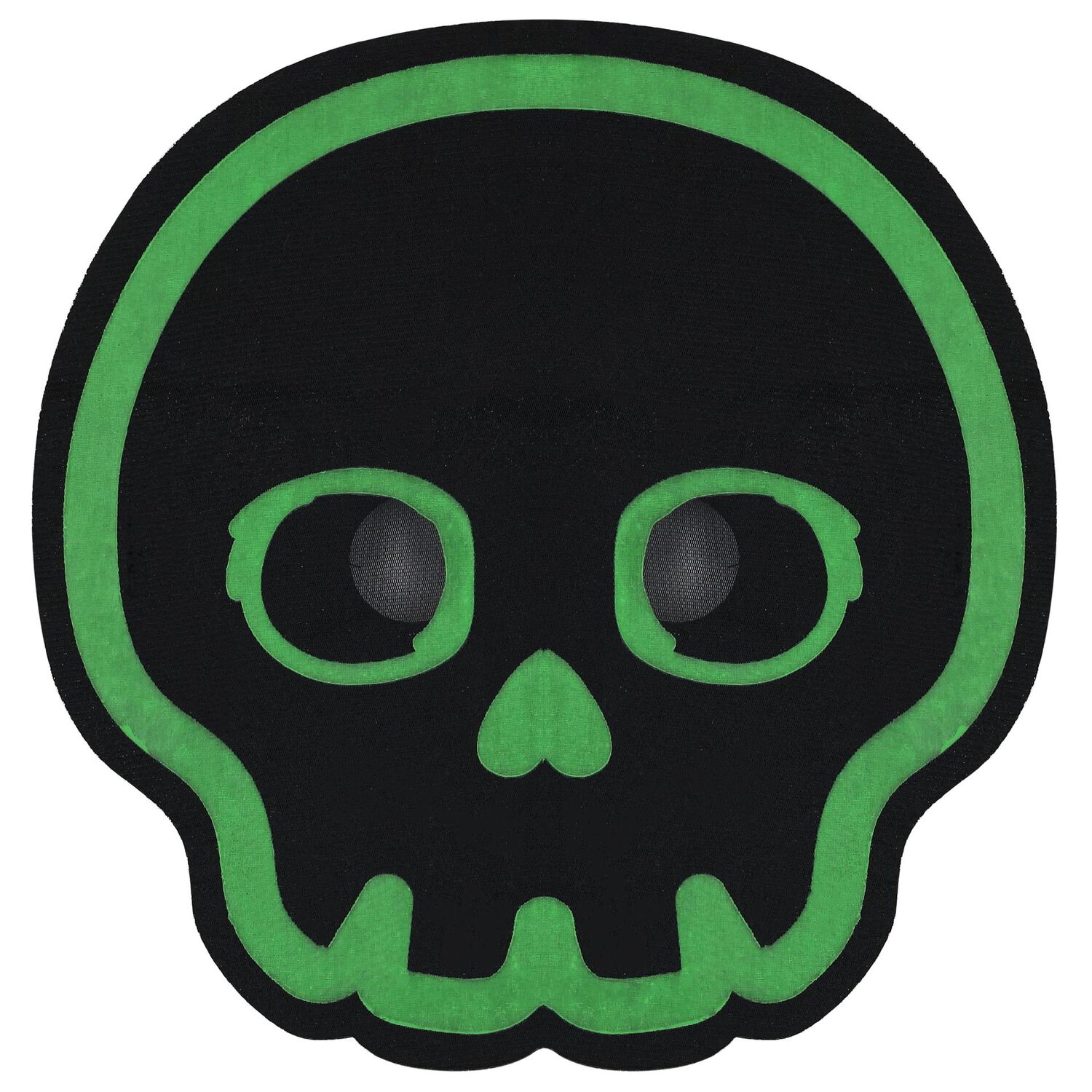Boys Black & Green Halloween Skeleton Costume, 1, hi-res