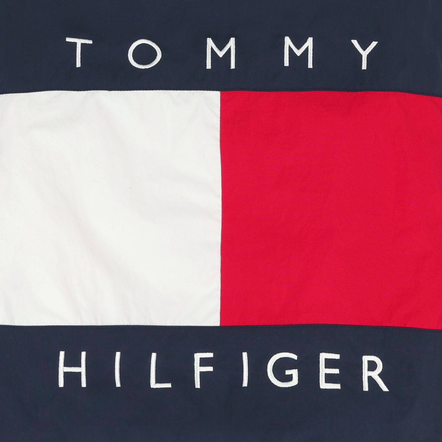 جاكيت شتوي منفوخ بشعار باللون الكحلي والأبيض والأحمر, 1, hi-res