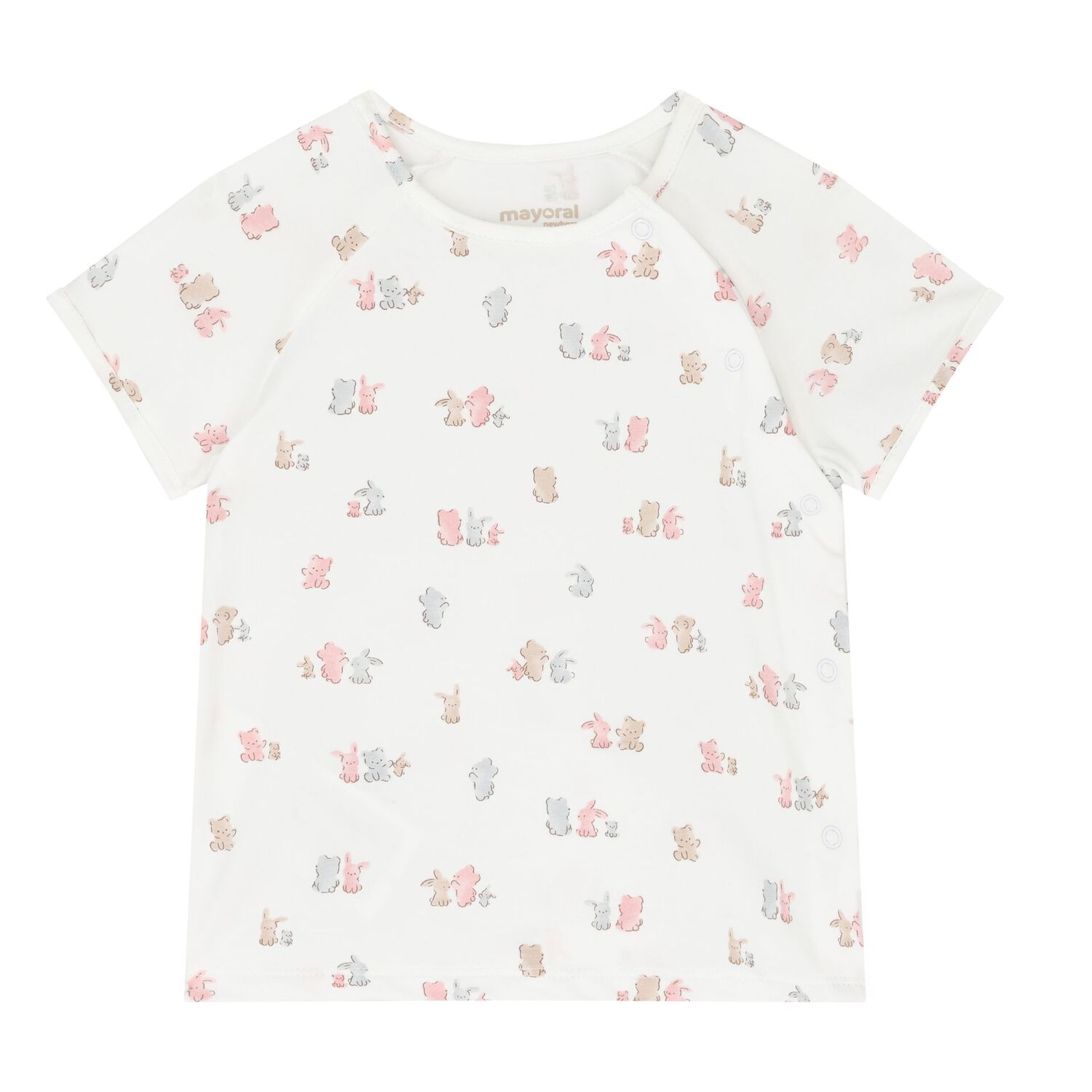 طقم رياضي للبنات باللون الوردي والعاجي , 3, hi-res image number null