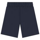 Boys Blue & Navy Blue Logo Shorts Set, 2, hi-res