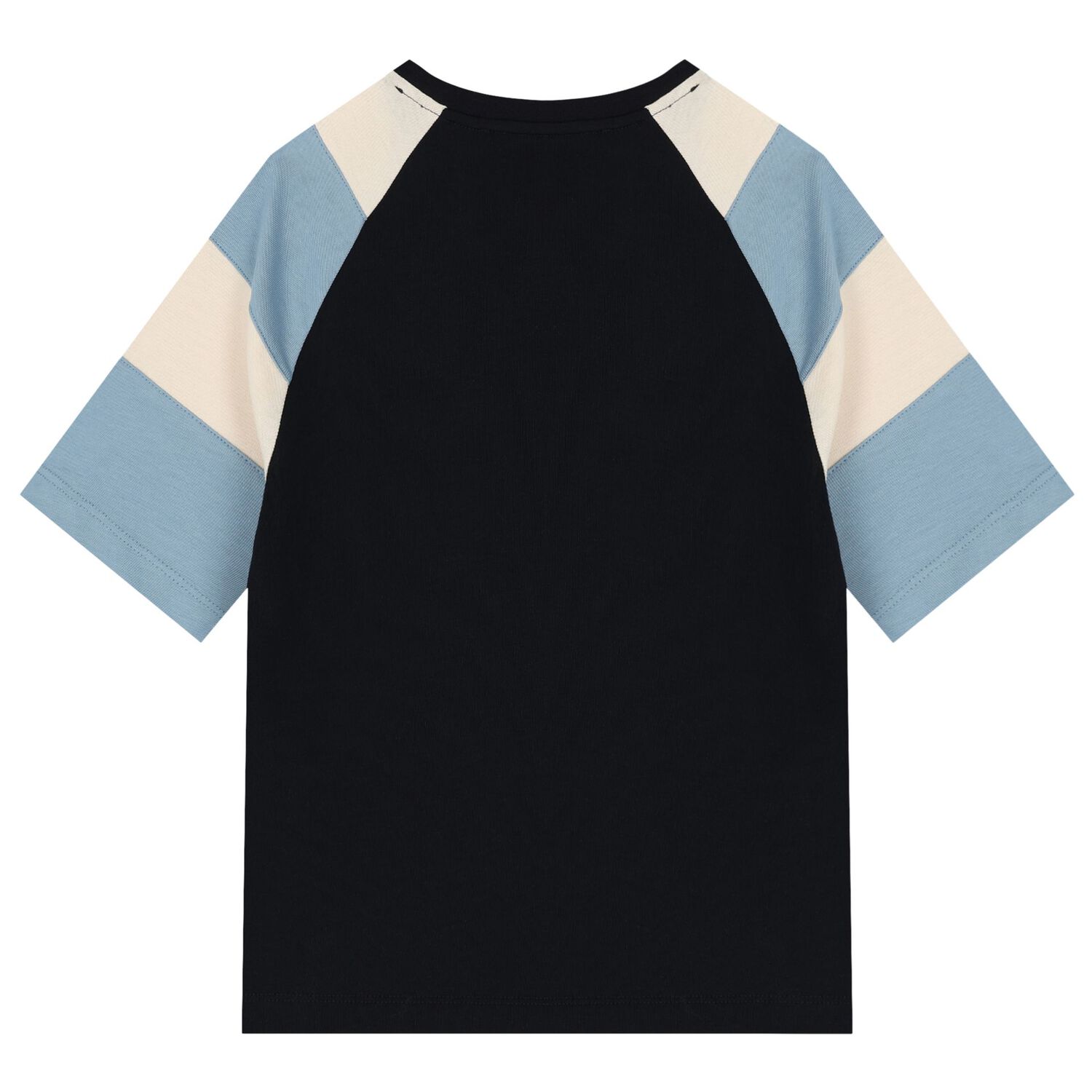 Boys Navy Blue Logo T-Shirt, 1, hi-res