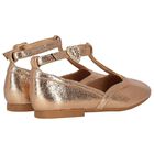 حذاء باللون الوردى ذهبى للبنات, 1, hi-res