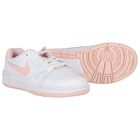 Girls White & Pink Full Force Low Trainers, 2, hi-res