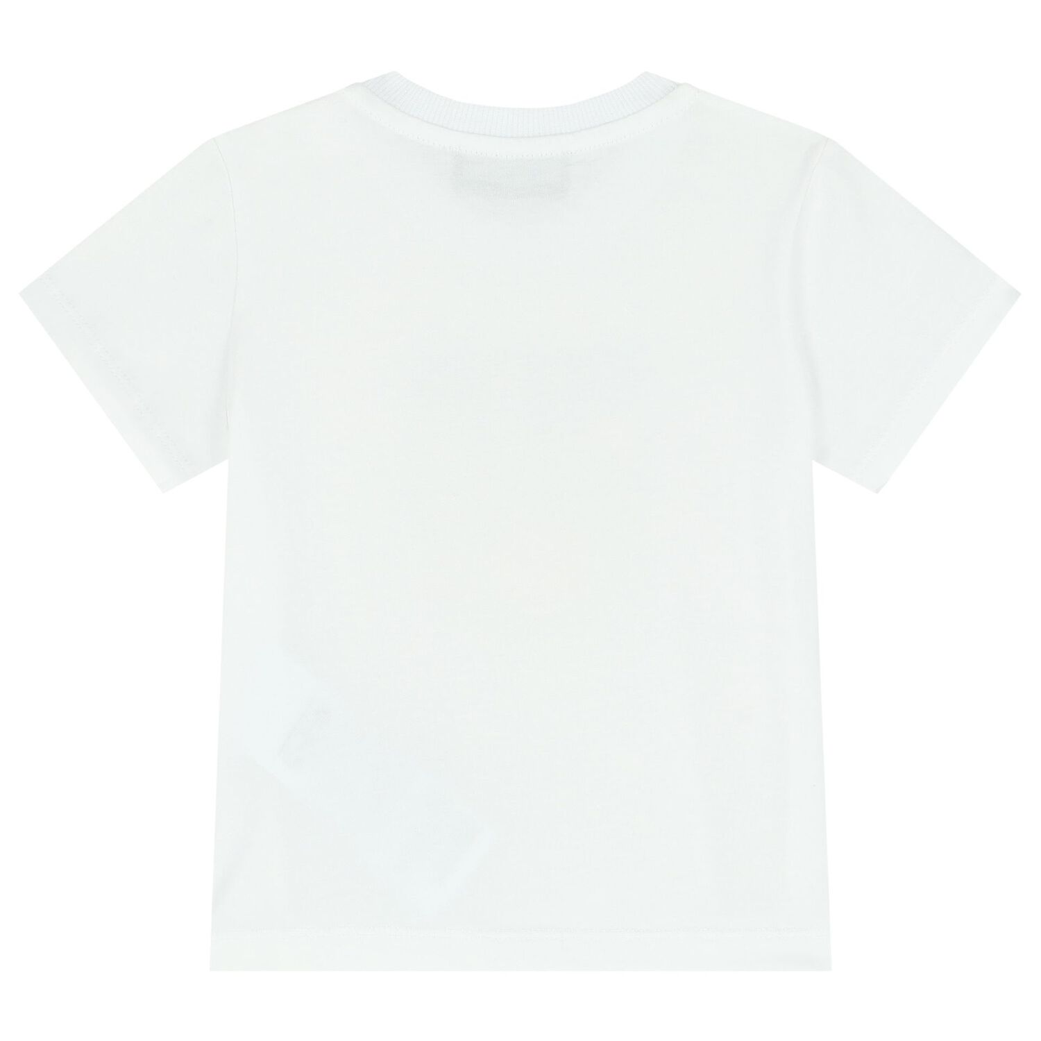 White Teddy Bear Logo Shorts Set, 2, hi-res image number null