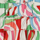 Younger Girls Ivory Marmo Dress, 1, hi-res