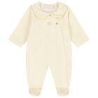 أفارول بنات بالشعار باللون العاجي, 1, hi-res