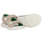 Boys Beige Logo Sandals, 1, hi-res
