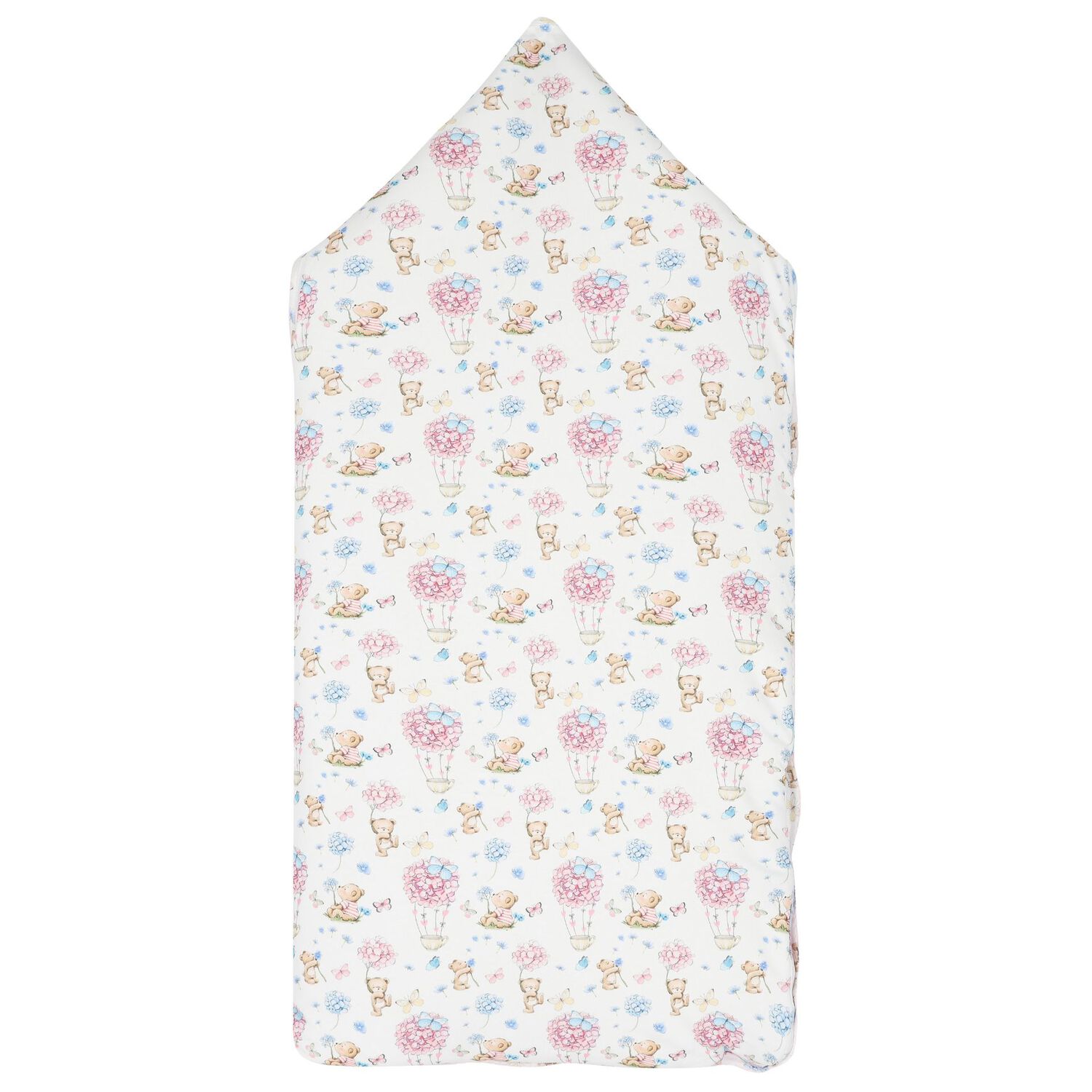 مدس بنات بالشعار باللون الأبيض, 1, hi-res