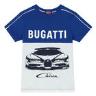 Boys Blue & White Logo T-Shirt, 1, hi-res