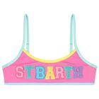 بيكيني بنات بالشعار باللون الوردي, 1, hi-res