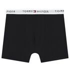Boys Black Boxer Shorts ( 3-Pack ), 1, hi-res