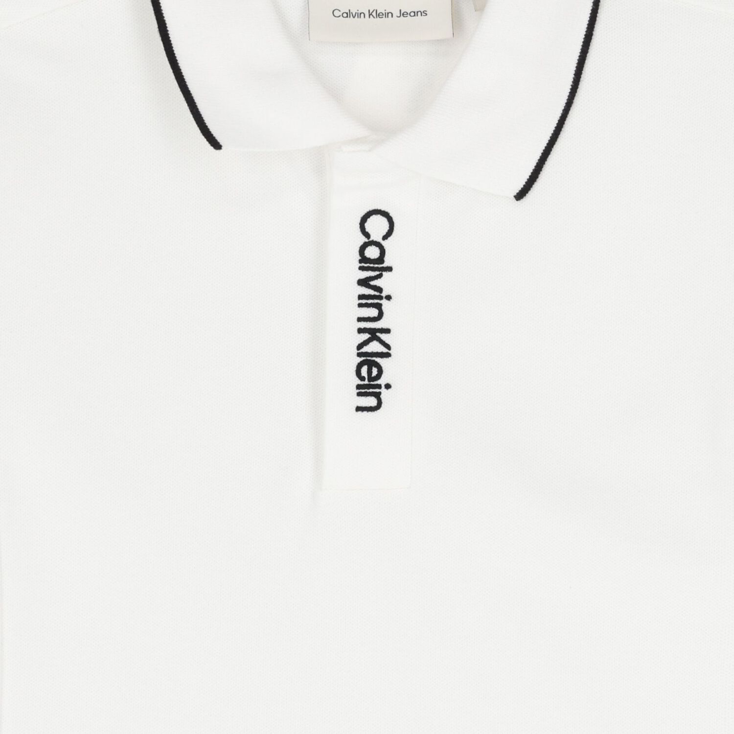 Boys White Logo Polo Shirt, 2, hi-res image number null