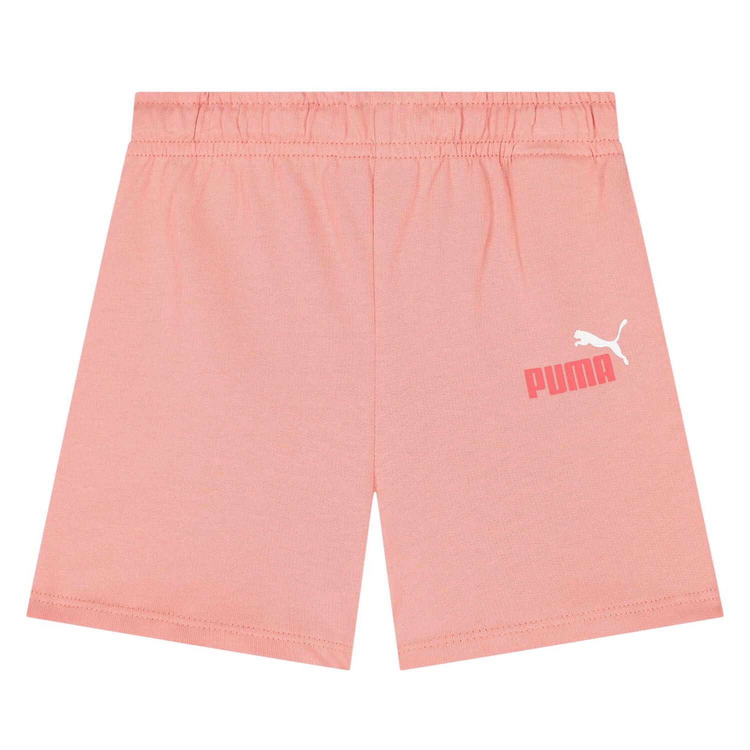Younger Girls Pink Logo Shorts Set, 2, hi-res image number null