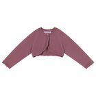 Younger Girls Pink Knitted Cardigan, 1, hi-res