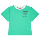 Boys Green Disney T-Shirt, 1, hi-res