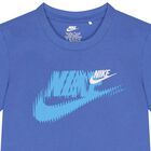 مجموعة شورت بشعار أزرق للأولاد, 3, hi-res