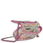 Girls Multi-Coloured Zig Zag Crossbody Bag, 1, hi-res