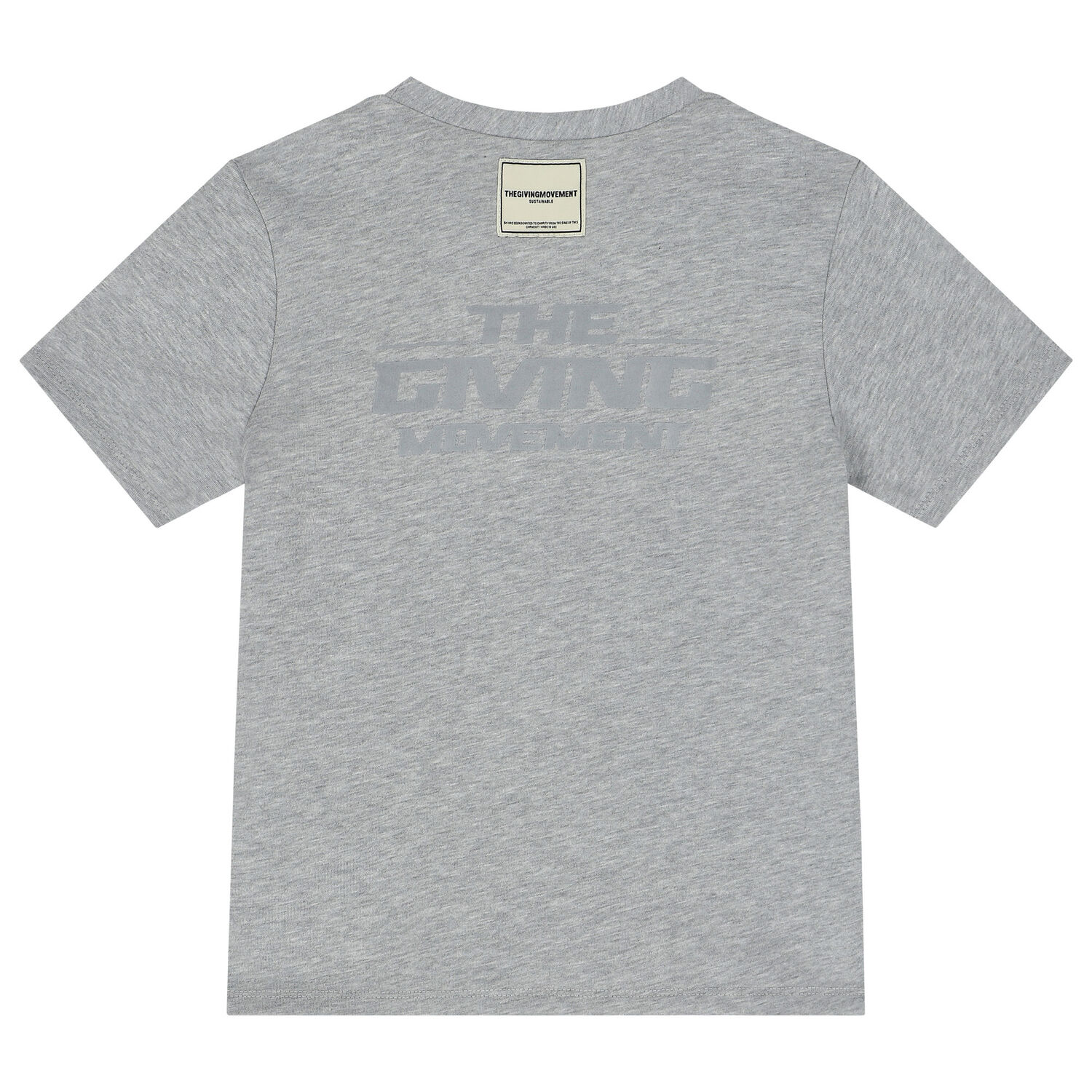 Grey Logo Reflective T-Shirt, 4, hi-res image number null
