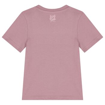 Girls Pink Logo T-Shirt