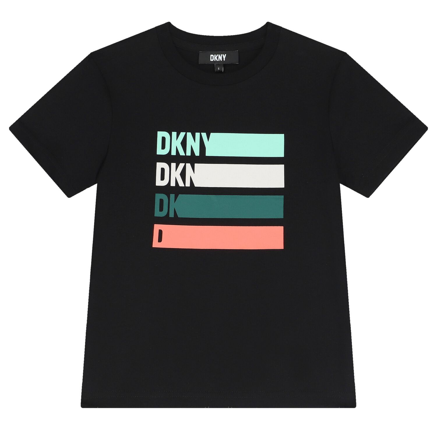 Boys Black Logo T-Shirt, 1, hi-res image number null