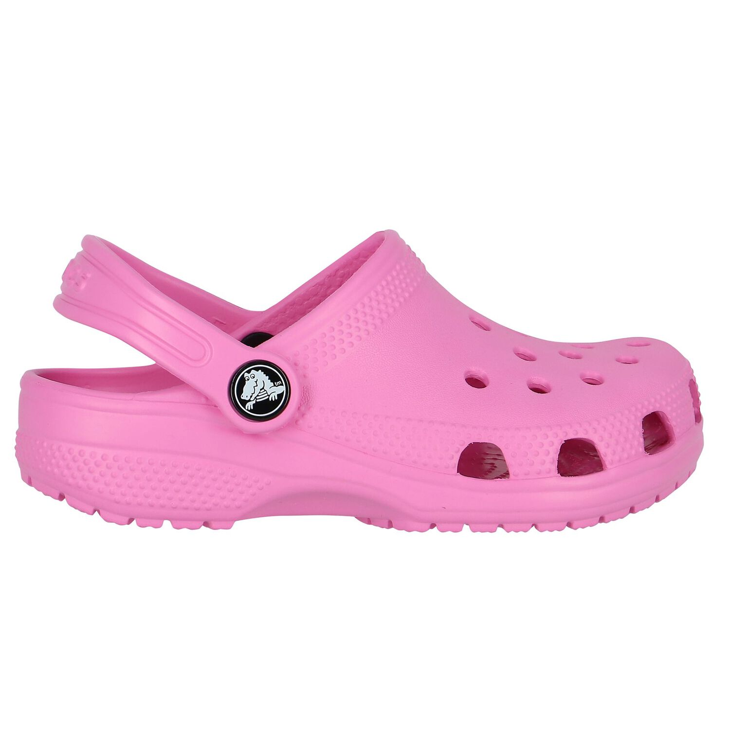 Girls Pink Classic Clogs Sandals, 4, hi-res image number null