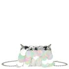 Girls Silver & Iridescent Sequin Bag, 1, hi-res
