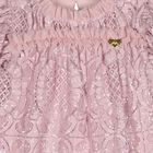 Girls Pink Lace Sequin Christina Dress, 2, hi-res