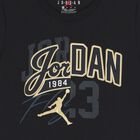 Boys Black Jordan T-Shirt, 1, hi-res